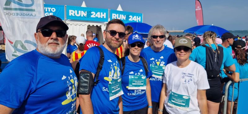 es 24h Saint Pierre – Une première participation pleine de sens pour EPS 🎗️ Ce samedi 14 juin, les membres d’Éthique Patrimoine et Solidarité